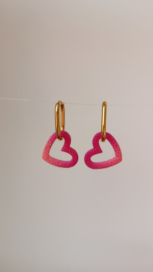Pendientes Órbita Corazón