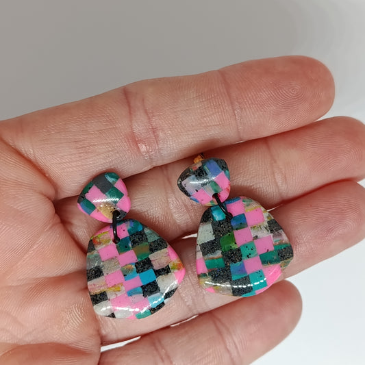Pendientes Dama mini mosaico