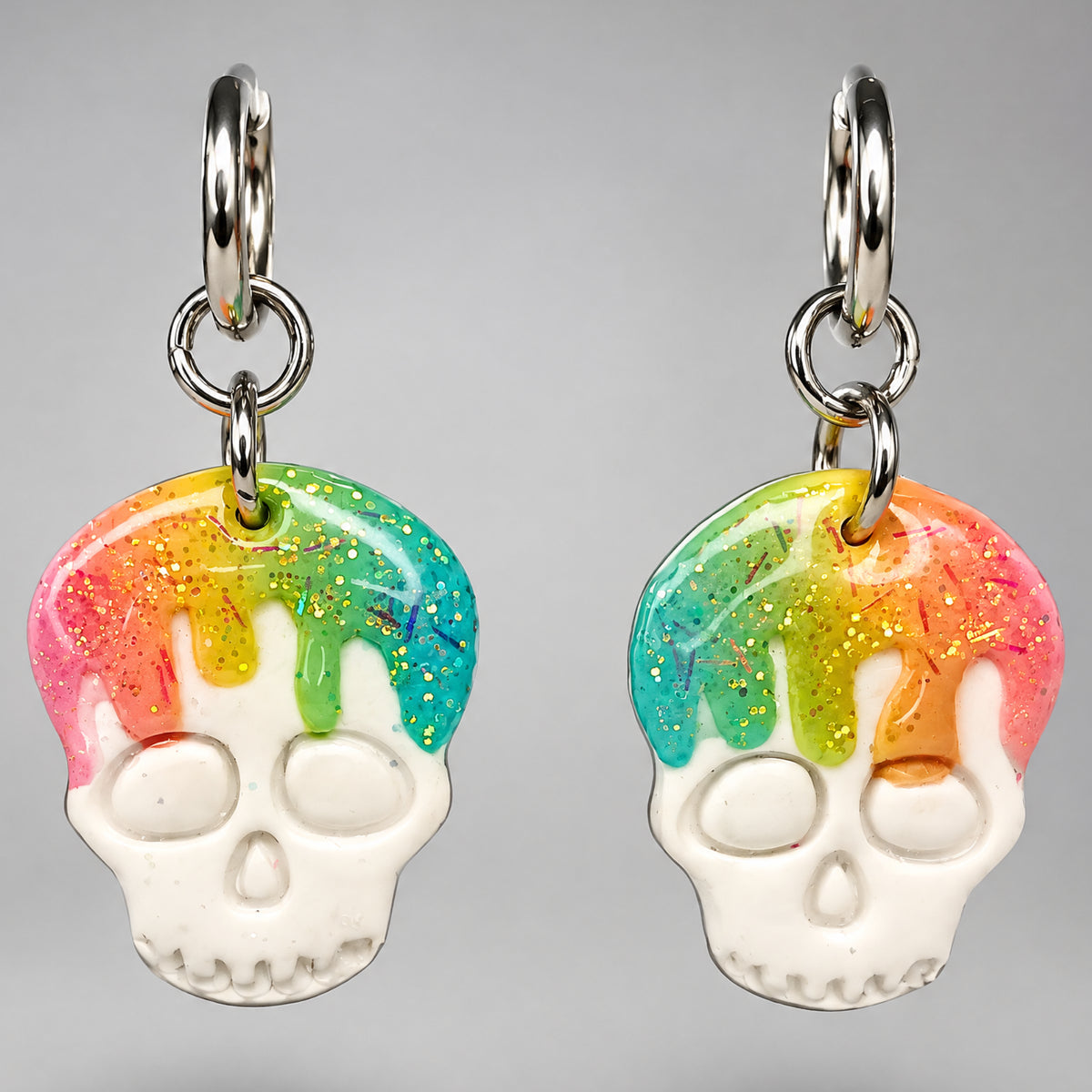 Pendientes calavera Melt