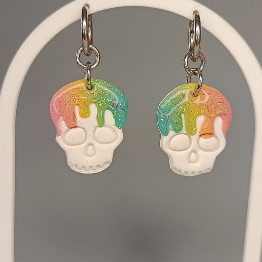 Pendientes calavera Melt