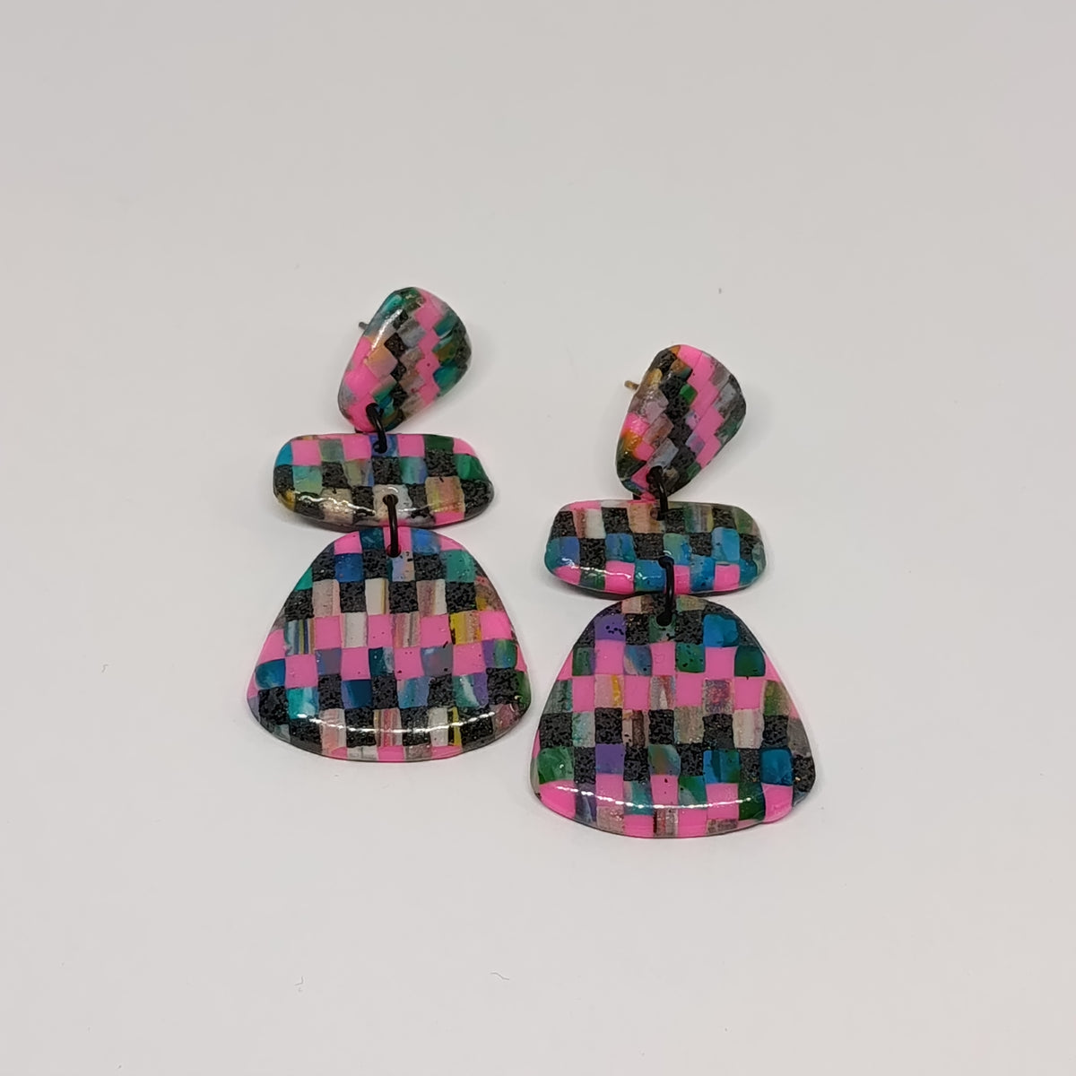 Pendientes Dama Mosaico